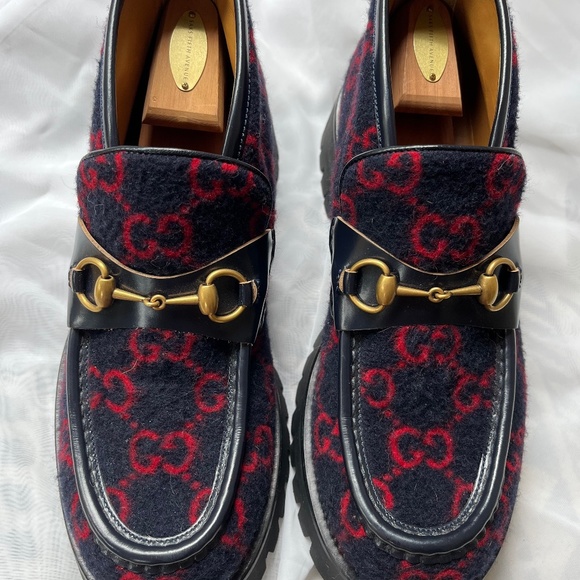 Mens wool Gucci boots. (US size 11) - Picture 1 of 4